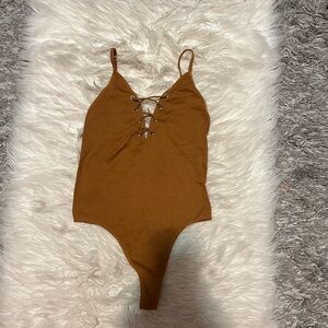 Brown Bodysuit